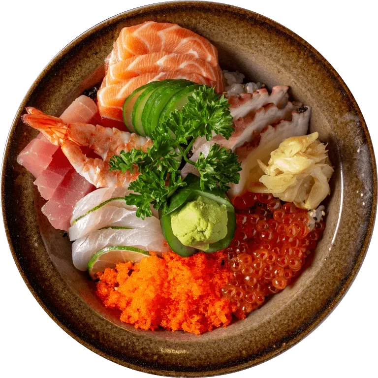 Prato exclusivo do Sushi Hiroshi